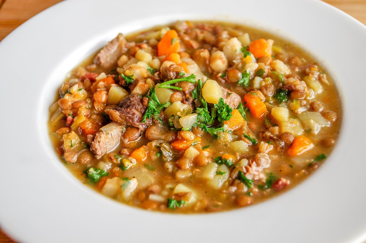Soupe lentilles