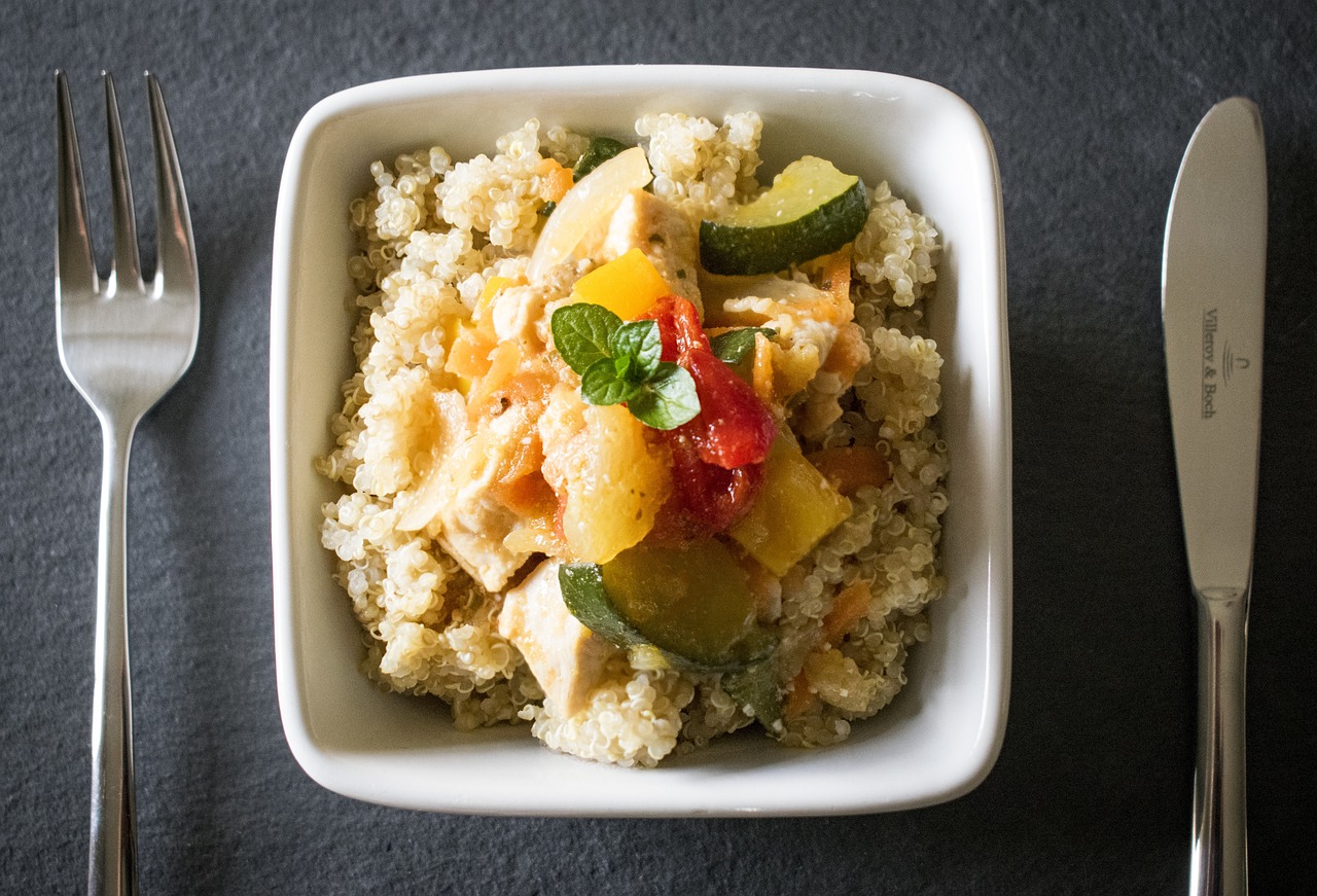 Taboulé de quinoa au persil et menthe